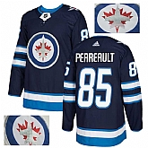 Jets 85 Mathieu Perreault Navy With Special Glittery Logo Adidas Jersey,baseball caps,new era cap wholesale,wholesale hats